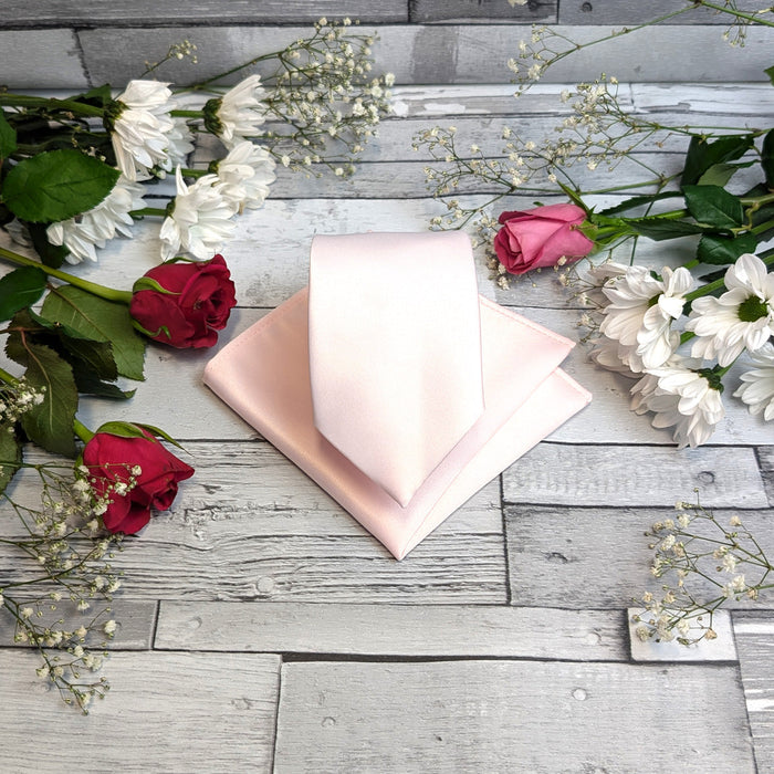 Baby Blush Wedding Tie