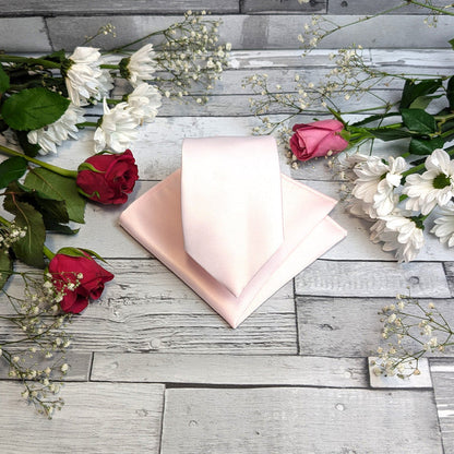 Baby Blush Wedding Tie