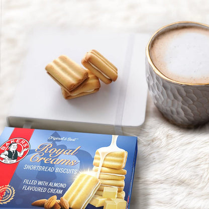 Bakers Royal Creams Shortbread Biscuits, 280g