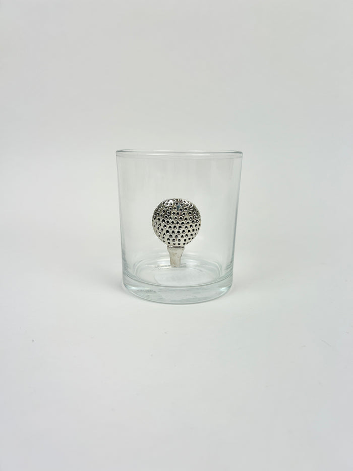Ball & Tee Icon Glass Drinkware in at Wrapsody