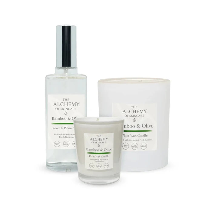 Bamboo & Olive Room Fragrance Collection skincare