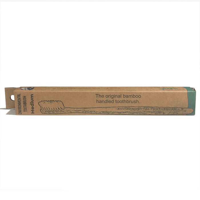packaging for medium bristle toothbrush