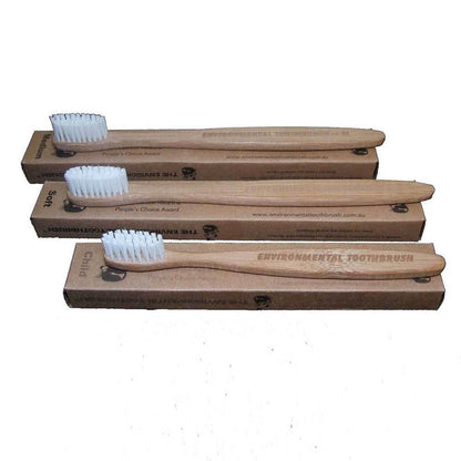 3 types of bamboo toothbrushes