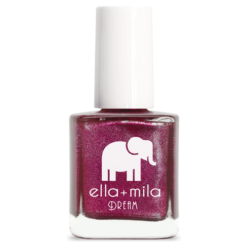 Bang Bang purple-pink metallic nail polish bottle – ella+mila