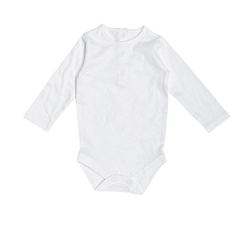 Basic Bodysuit Long Sleeve (Organic Cotton) by Viverano Organics
