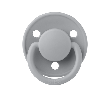 Bibs De Lux 2 Pack Silicone Onesize Cloud/Steel Blue