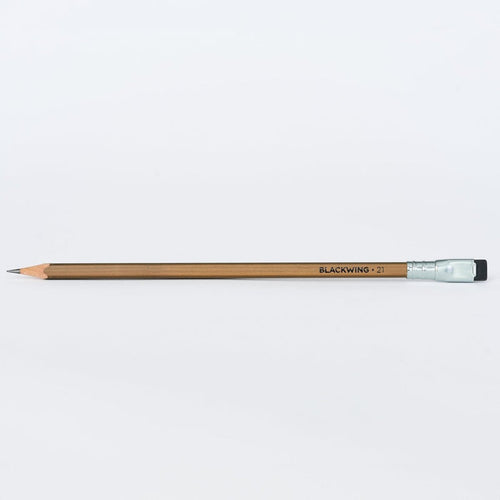 Blackwing Volume 21 woodworking pencil on a white background.