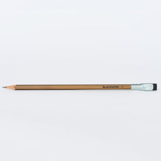 Blackwing Volume 21 woodworking pencil on a white background.