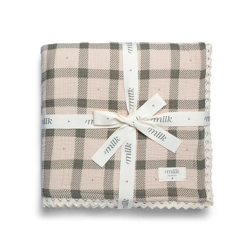 blanket laced edge - grid