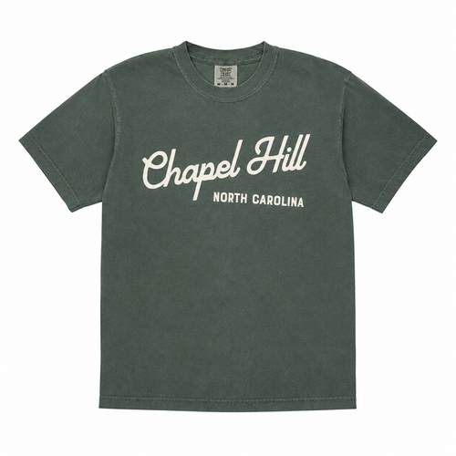 Blue Spruce Chapel Hill NC T-Shirt - Main View - Mugsby