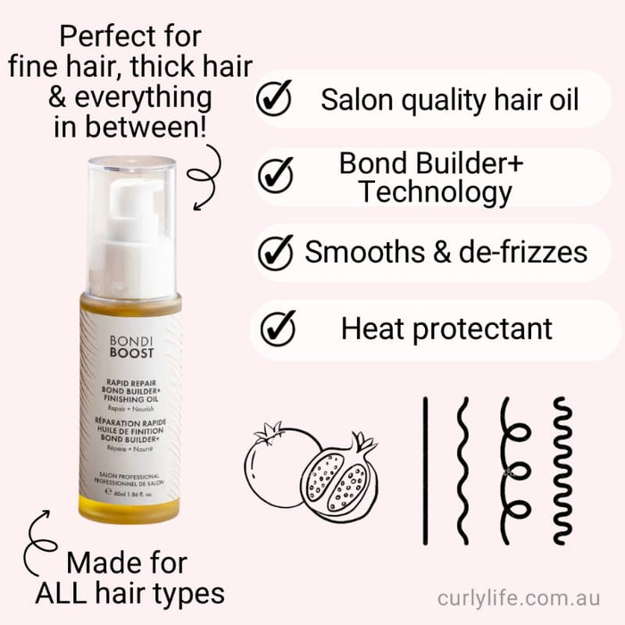 Bondi Boost Rapid Repair Bond Builder+ Finishing Oil
