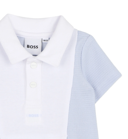 BOSS bib collar romper
