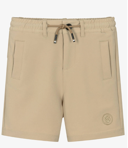 BOSS Boys Beige Bermuda Shorts