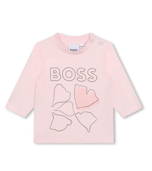 BOSS Girl logo-print T-shirt