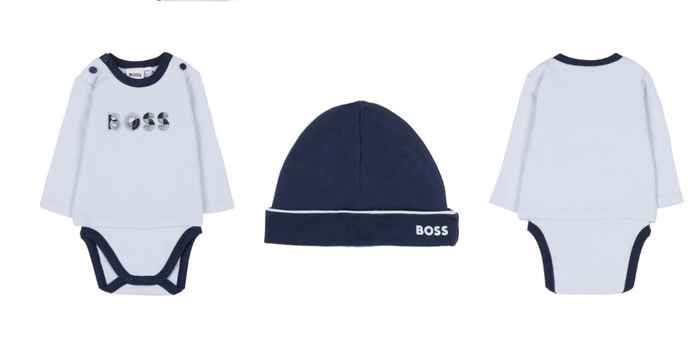 BOSS logo-print body set