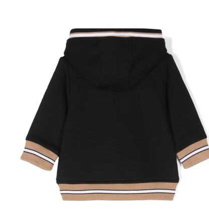 BOSS logo-print hoodie