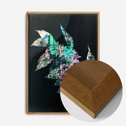 21x30cm | 8¼ x 11¾in / Oak Wood Frame