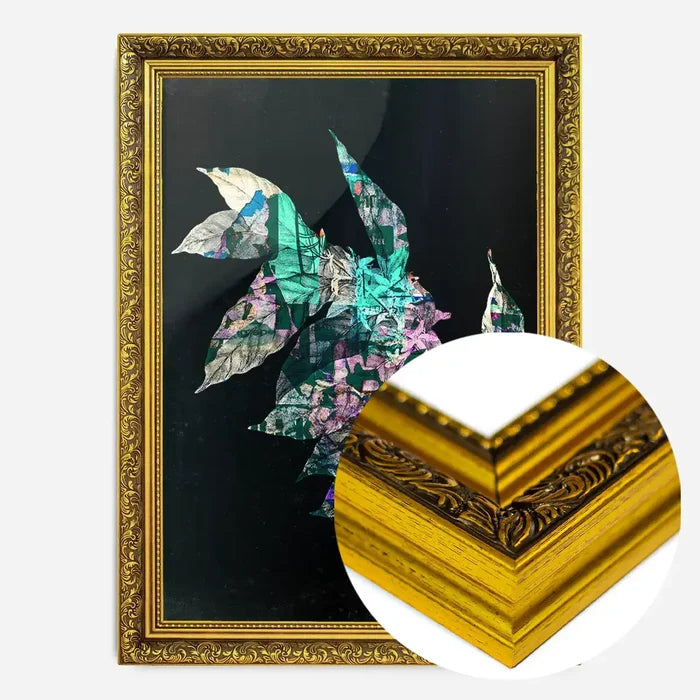 21x30cm | 8¼ x 11¾in / Gold Ornate Frame