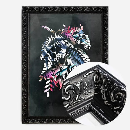 21x30cm | 8¼ x 11¾in / Black Ornate Frame