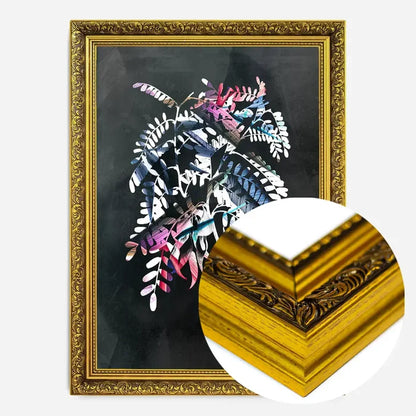 21x30cm | 8¼ x 11¾in / Gold Ornate Frame