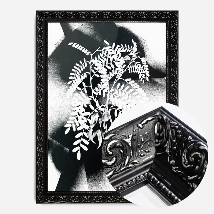 21x30cm | 8¼ x 11¾in / Black Ornate Frame
