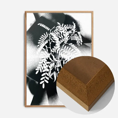 21x30cm | 8¼ x 11¾in / Oak Wood Frame