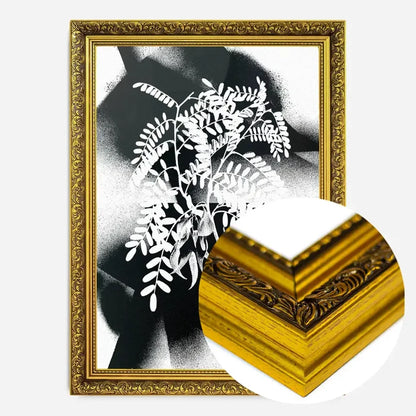 21x30cm | 8¼ x 11¾in / Gold Ornate Frame