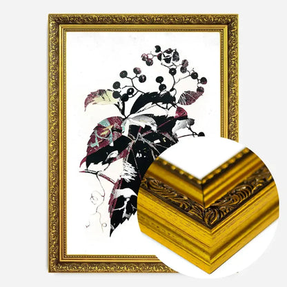 21x30cm | 8¼ x 11¾in / Gold Ornate Frame