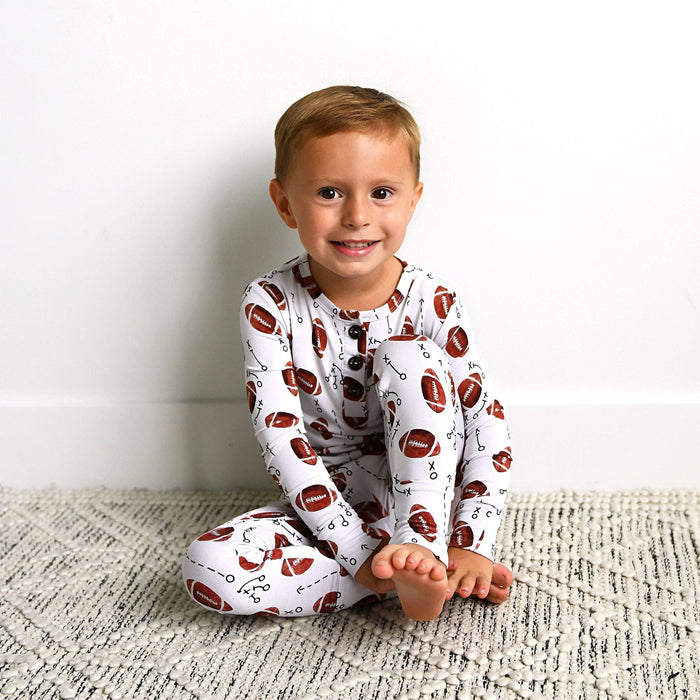 Brady Football Two Piece Bamboo Sleep Set