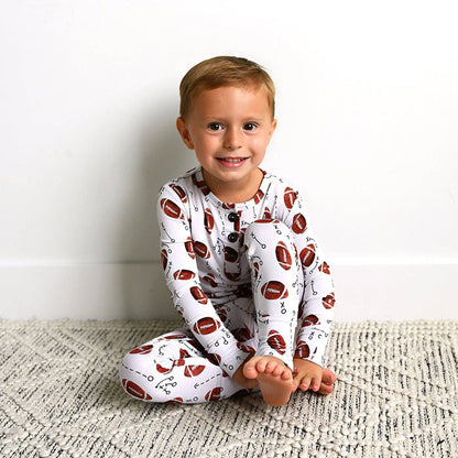Brady Football Two Piece Bamboo Sleep Set