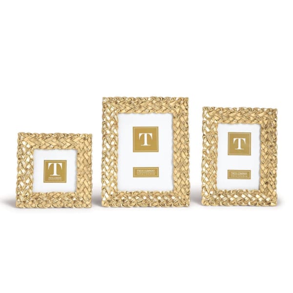 Braid Pattern Photo Frames
