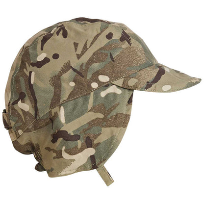 british army waterproof cold weather cap no chin strap mtp new
