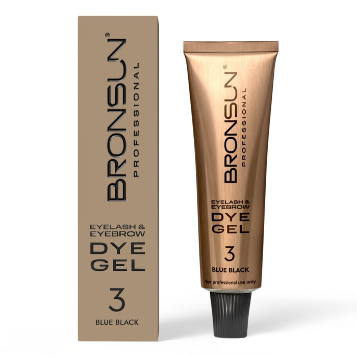 Bronsun Lash & Brow Gel Dye #3 Blue Black - My Lash Store