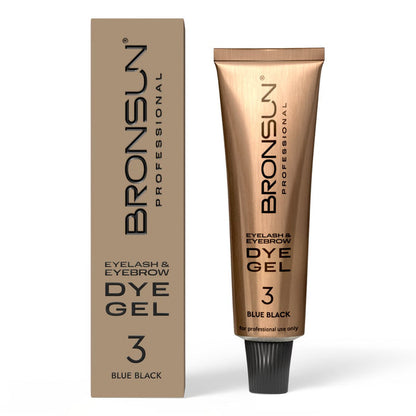 Bronsun Lash & Brow Gel Dye #3 Blue Black - My Lash Store