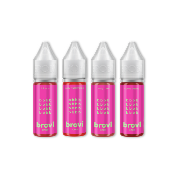 Brovi Lips Best Sellers Set - 4 Pigments 15 ml Supreme Permanent