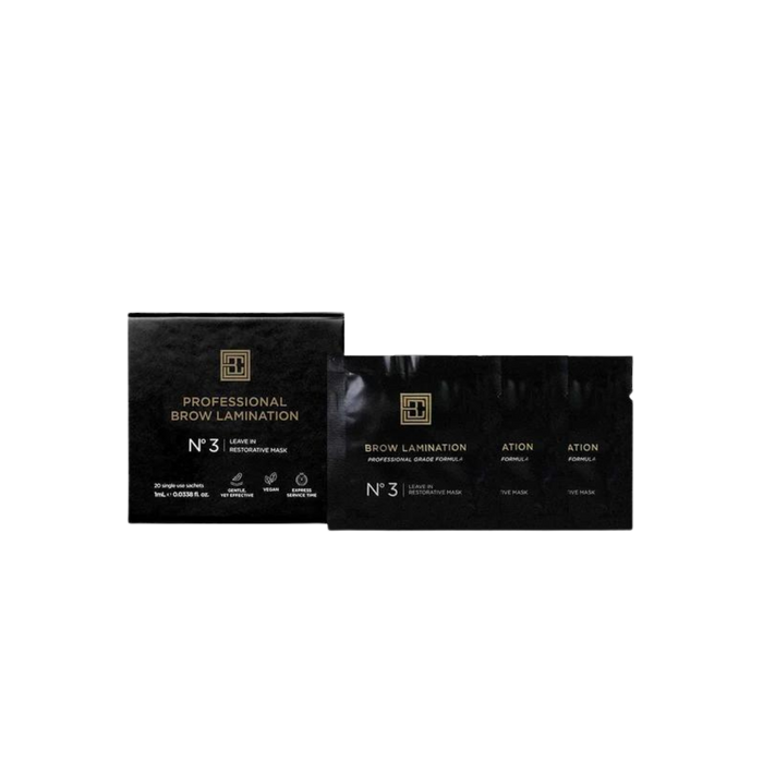 Brow Code - Step 3 Leave In Restorative Mask Sachets