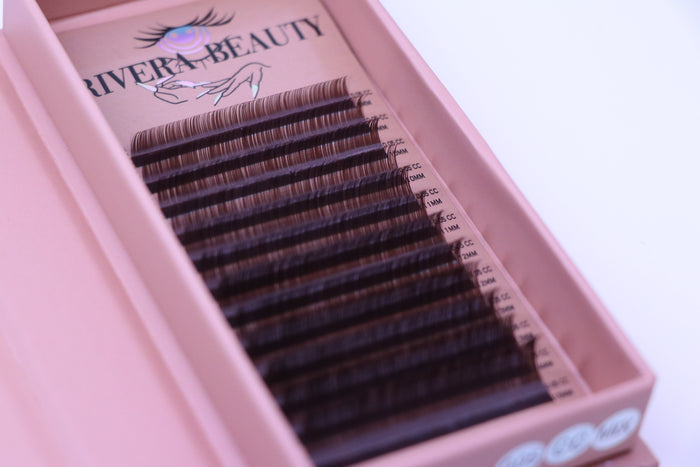 Brown Lashes Volume