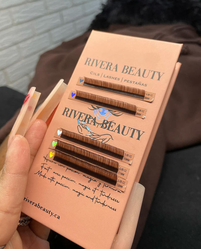 Brown Lashes Volume