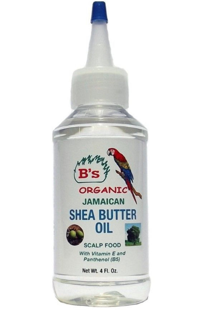 B’s Organic Jamaican Shea Butter Oil Scalp food 4oz