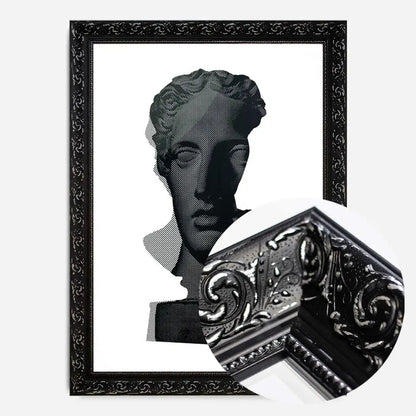 21x30cm | 8¼ x 11¾in / Black Ornate Frame