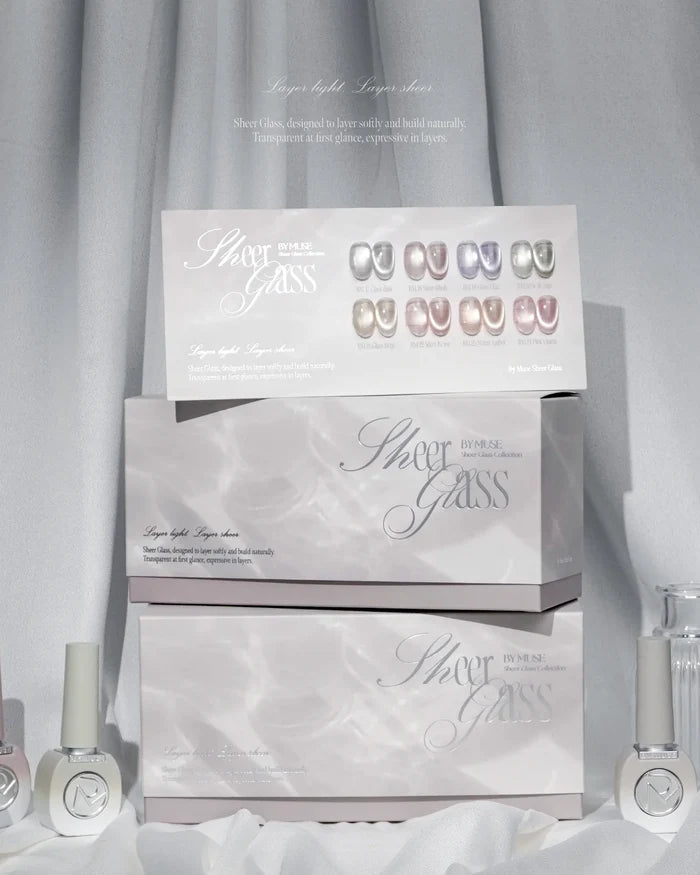 BY MUSE Sheer Glass Collection - Cat Eye set