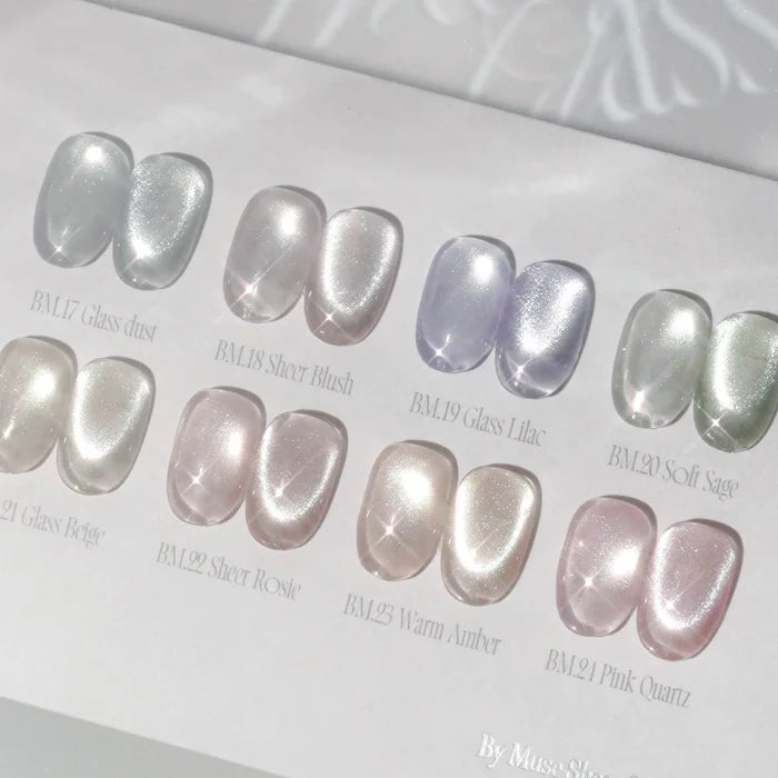 BY MUSE Sheer Glass Collection - Cat Eye set