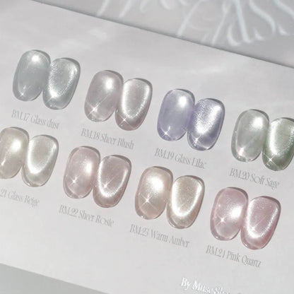 BY MUSE Sheer Glass Collection - Cat Eye set
