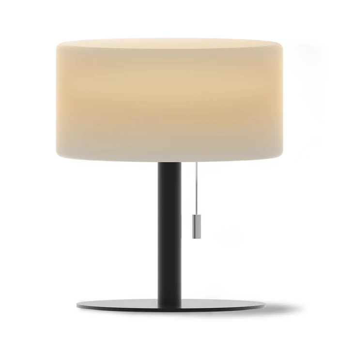 Calex Cascia Outdoor Table Lamp - Rechargeable - White