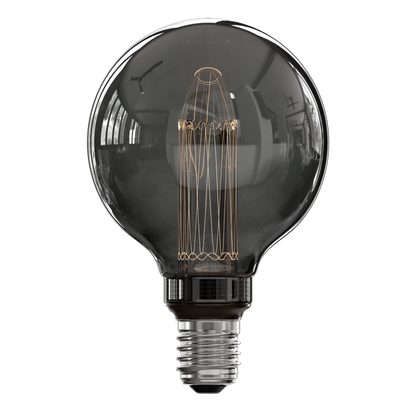 Calex Crown Series LED Bulb - E27 - G95 - Titanium