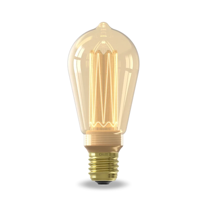 Calex Crown Series LED Bulb - E27 - ST64 - Gold