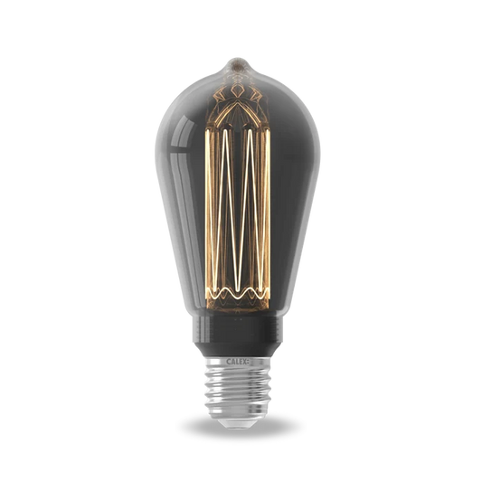 Calex Crown Series LED Bulb - E27 - ST64 - Titanium