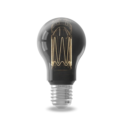 Calex Crown Series LED Bulb - Titanium - A60 - E27