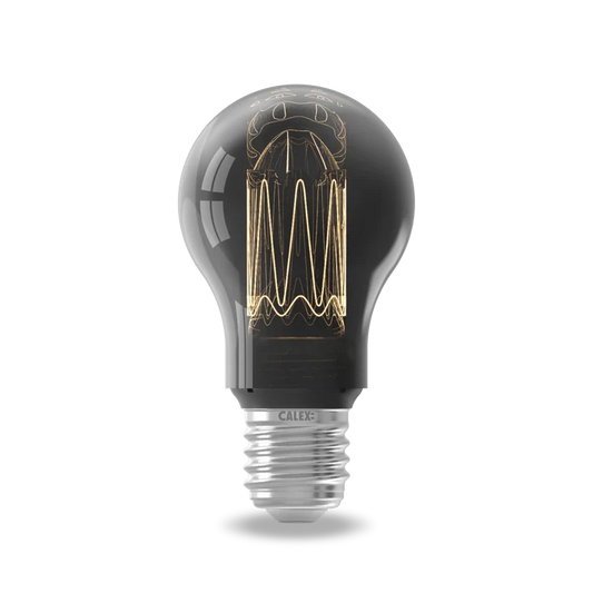 Calex Crown Series LED Bulb - Titanium - A60 - E27