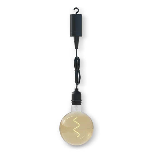 Calex Outdoor Pendant Light - G125 - Gold